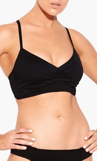 SEAFOLLY QUILTED BRALETTE TOP