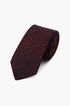 Printed Narrow Silk Tie