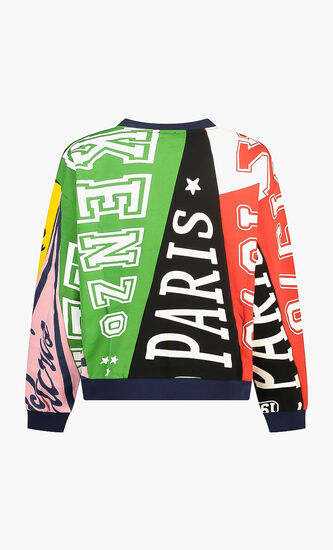 KENZO FLAGS REGULAR SWEATSHIRT