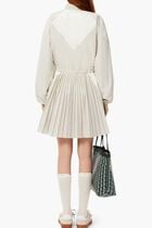 Long Sleeved Colourblock Dress