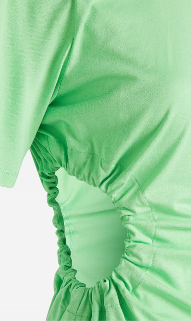 JERSEY CUT OUT DRESS