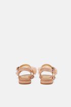 CARMEN CORSAGE SANDAL ROSE GOLD