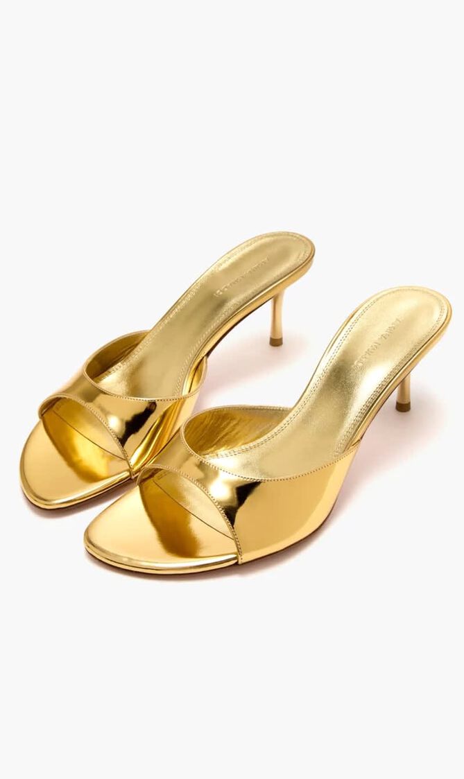 AMINA MUADDI Jeanne slippers