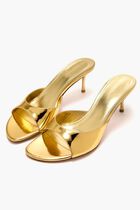 AMINA MUADDI Jeanne slippers