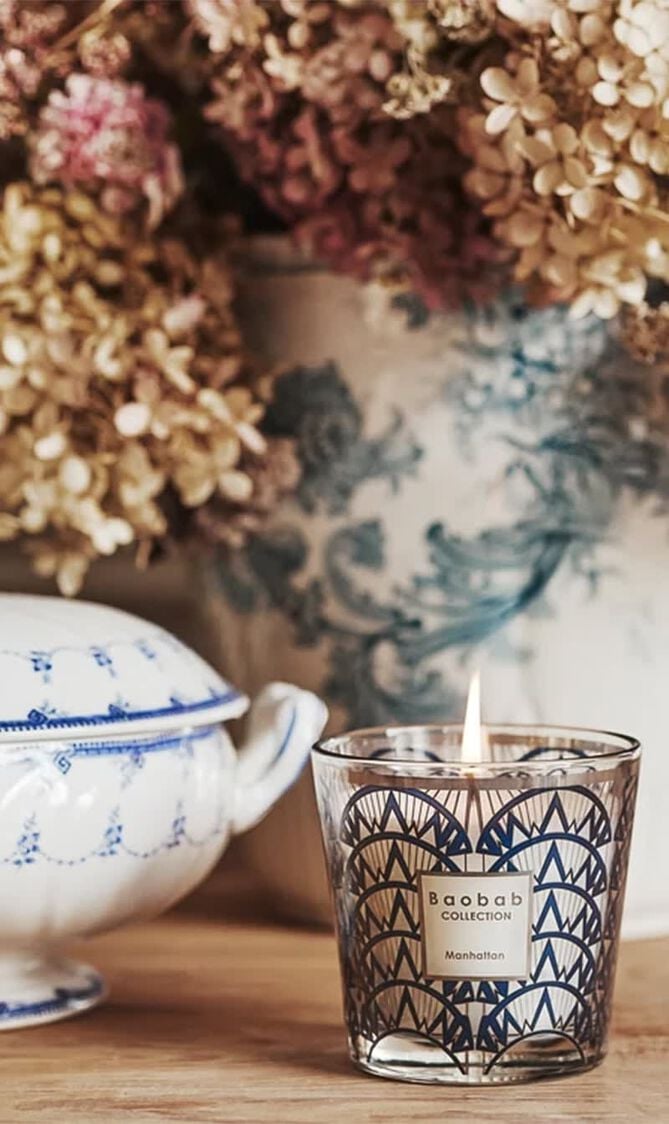 شمعة مانهاتن المعطرة