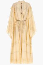 RHIANNON LACE TRIM MIDI DRESS