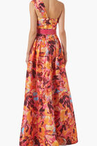 Gardenia One Shoulder Gown