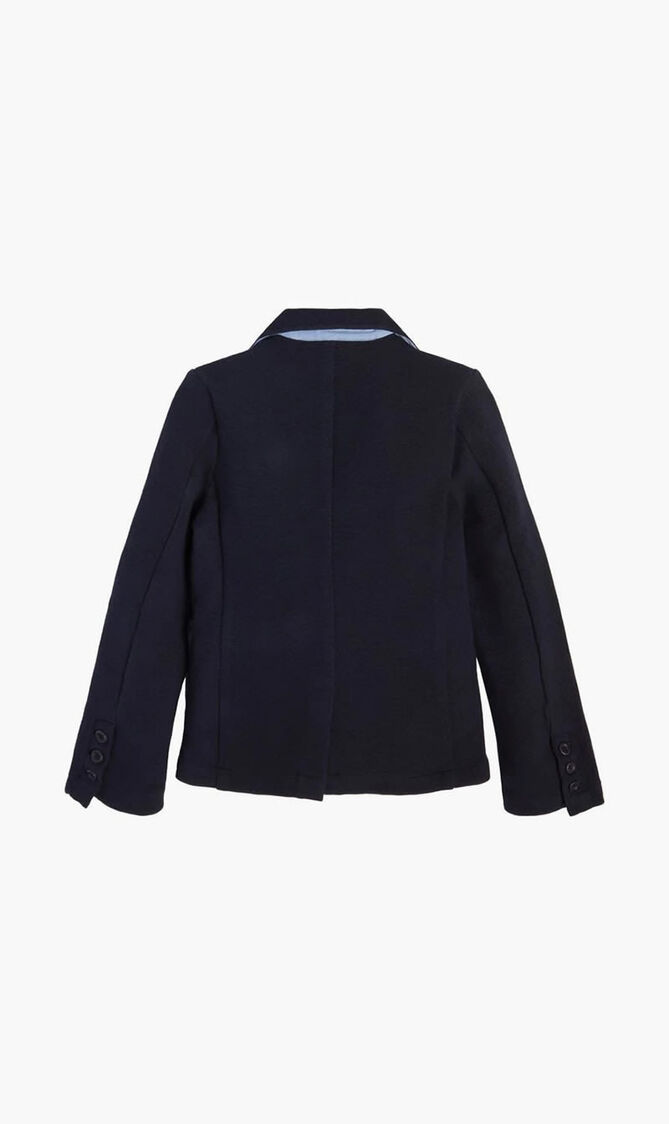 Cotton Blazer with Badge