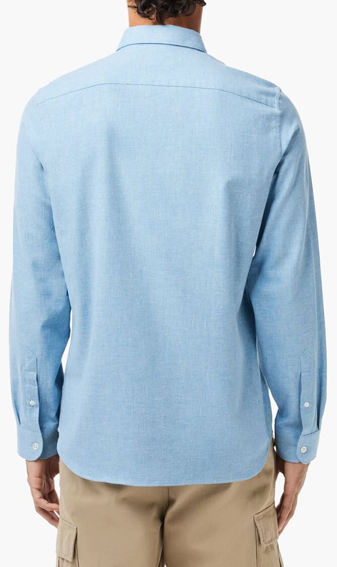 Slim Fit Recycled Cotton Shirt