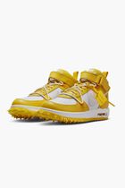 NIKE AF1 MID LTHR YELLOW - WHITE NIKE AF1 MID LTHR YELLOW - WHITE