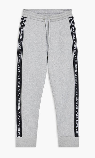 Logo Print Cotton Joggers