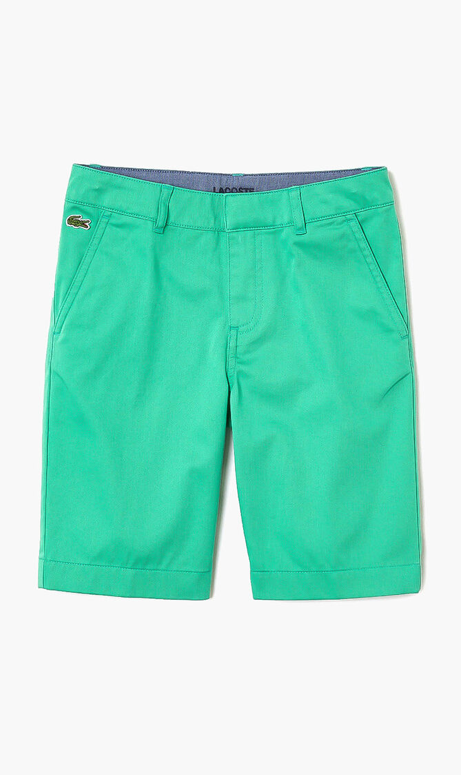 Stretch Cotton Bermudas
