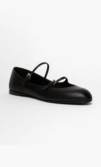 Circus Nappa Leather Ballet Flats