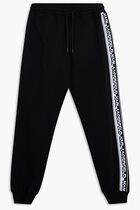 LOGO KNIT TAPE CUFF SWEATPANTS