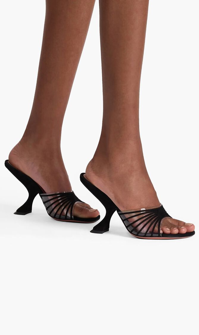 MOOKIE SLIPPER 90 MM SLANTED CL HEEL