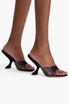 MOOKIE SLIPPER 90 MM SLANTED CL HEEL