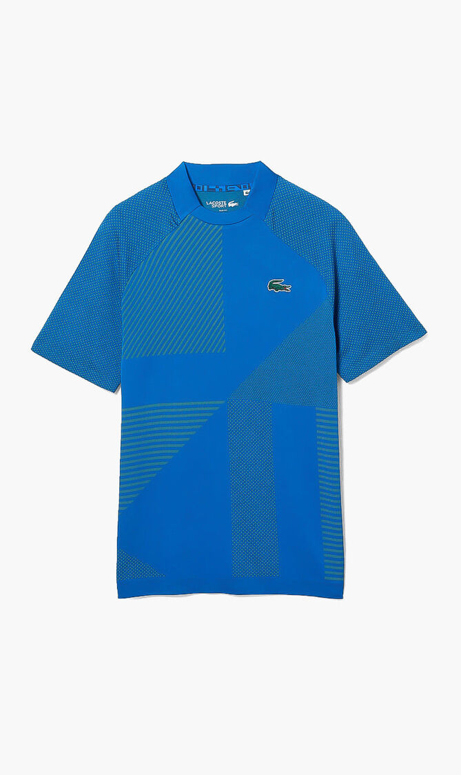 Slim Fit Seamless Tennis Polo Shirt