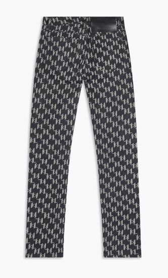 UNISEX MONOGRAM DENIM PANT