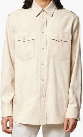 Barocco Jacquard Denim Shirt