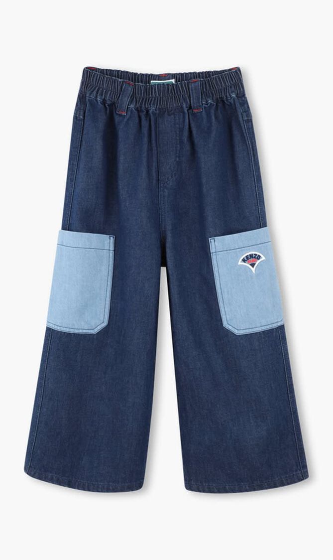 DENIM TROUSERS
