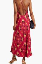 Printed Halterneck Maxi Dress