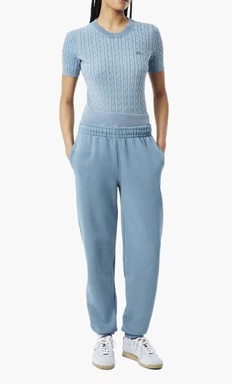 Embossed Logo Fleece Pants