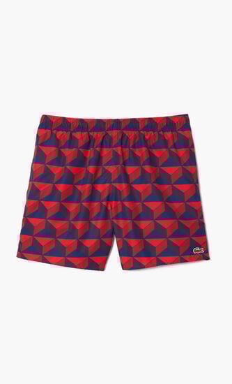 Mid Length Robert George Print Swim Trunks