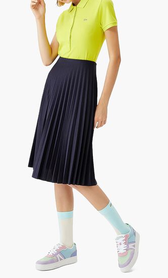 Pleated Elasticated Skirt