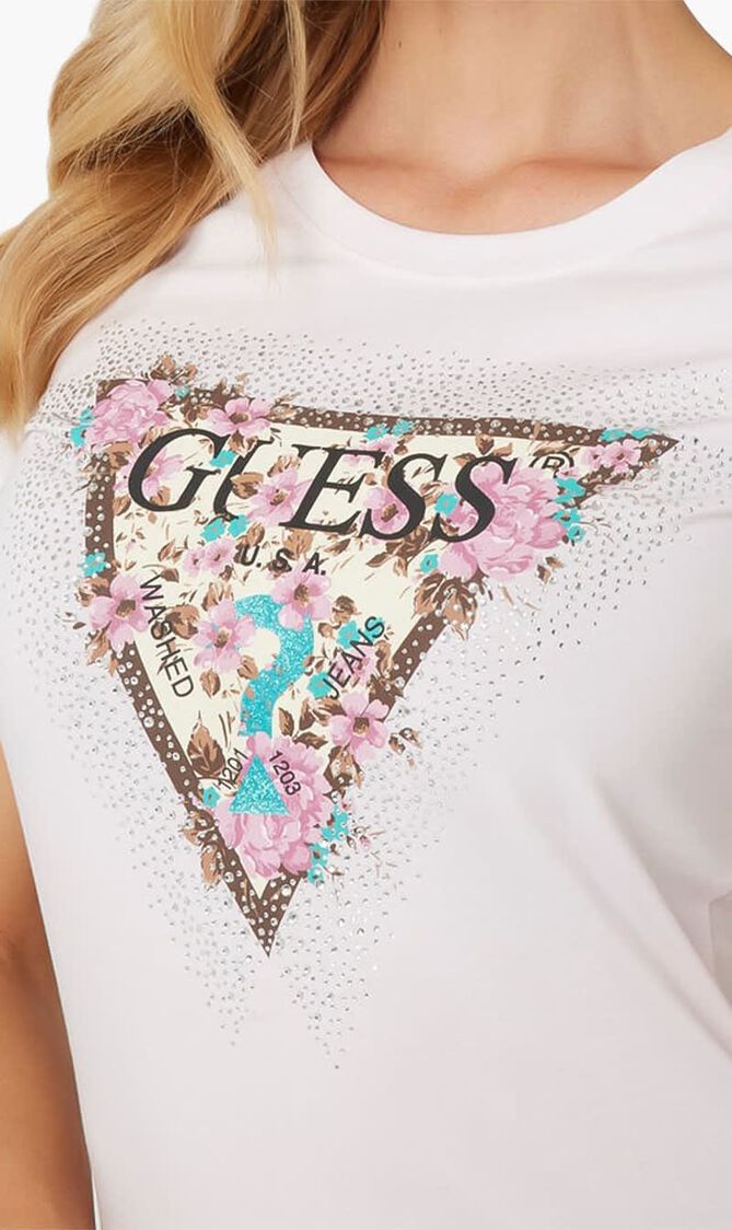 Ss Cn Cherry Flower Tee