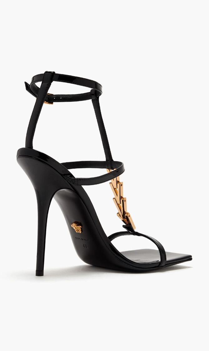 SANDAL T.105 PATENT CALF LEATHER