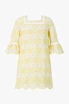 Nora Embroidered Mini Dress