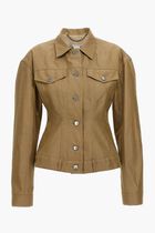 WAISTED BUTONNED JACKET
