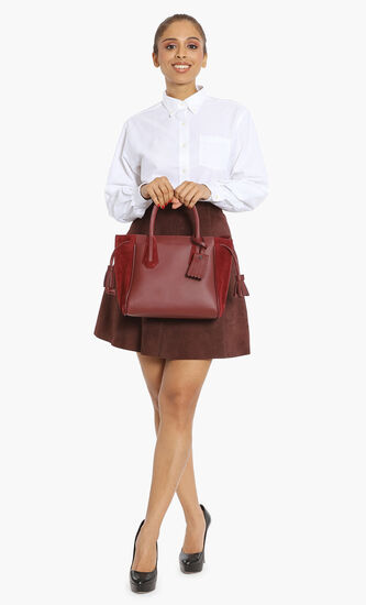 Le Foulonne Tassel Tote Bag