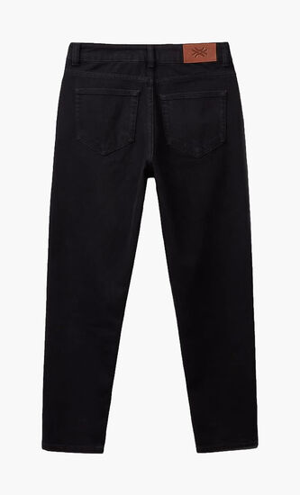 High Waisted Cropped Jeans