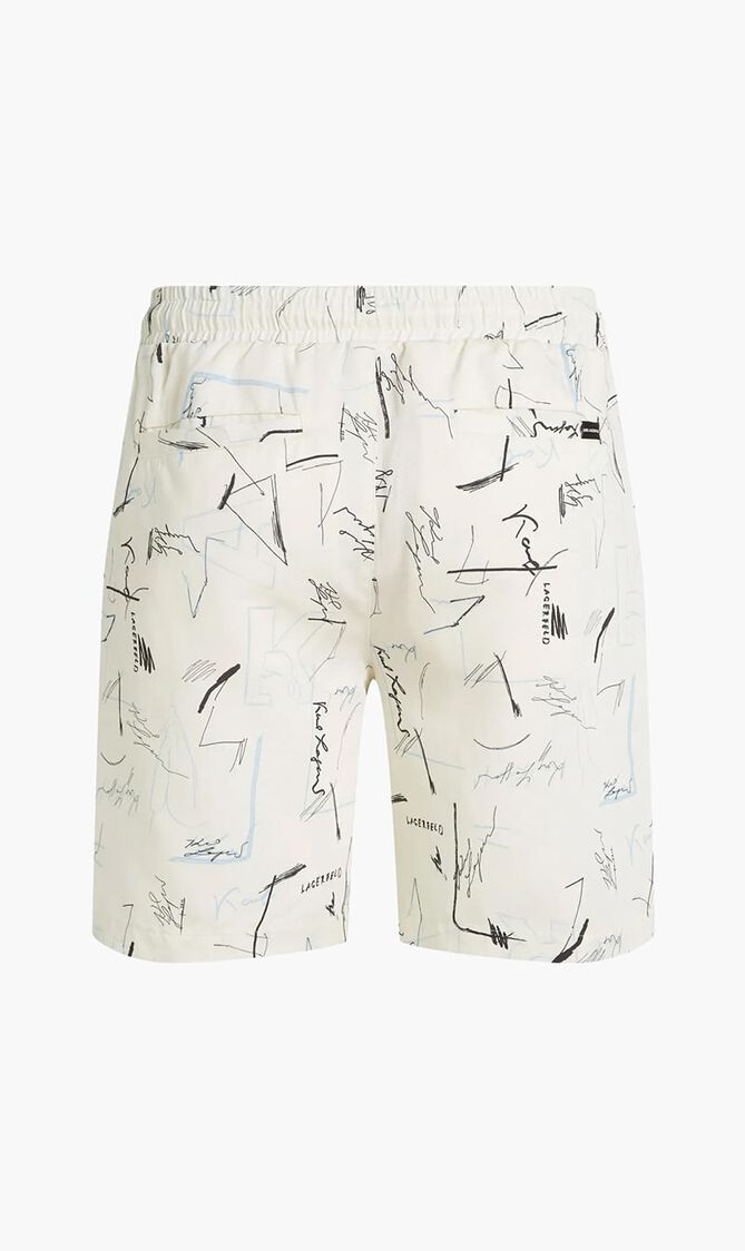AOP SKETCHES SHORTS
