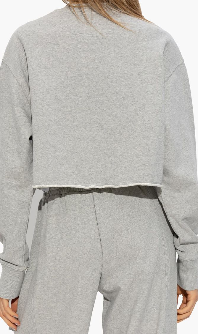 S-Wave Cropped Sweatshirt