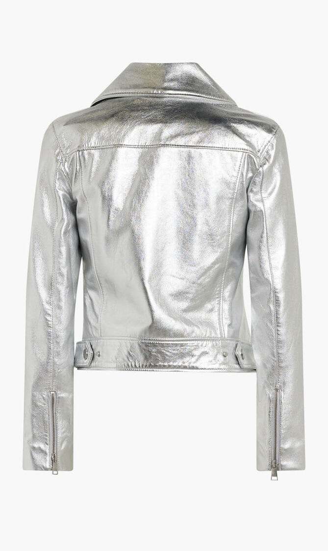 LEATHER BIKER JACKET