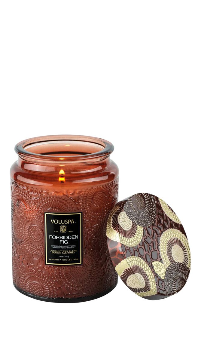 Forbidden Fig Large Jar Candle