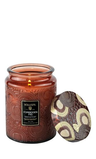Forbidden Fig Large Jar Candle