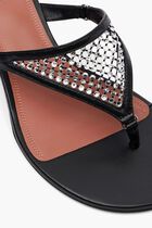 Cameron Crystal Thong Sandals