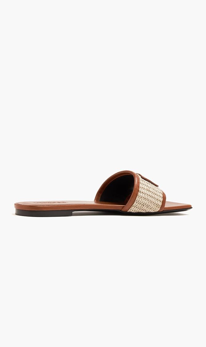 Theia Barocca Flat Sandals