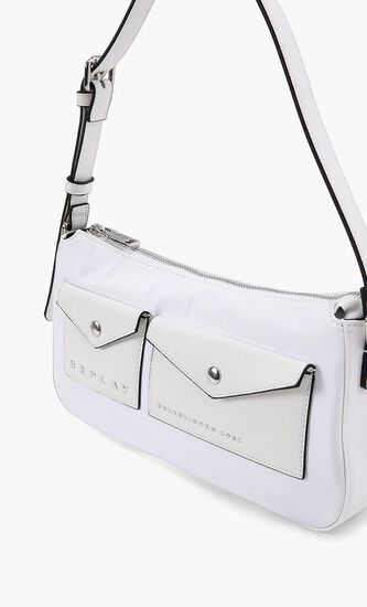 Two Pockets Shoulder Bag