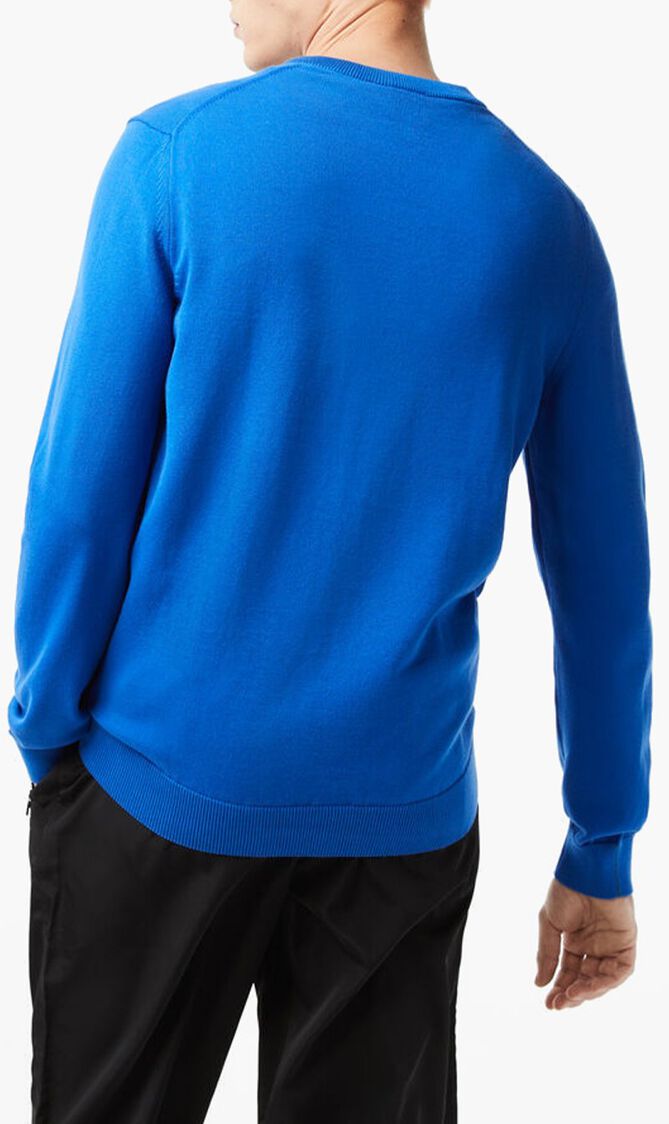 V Neck Organic Cotton Sweater