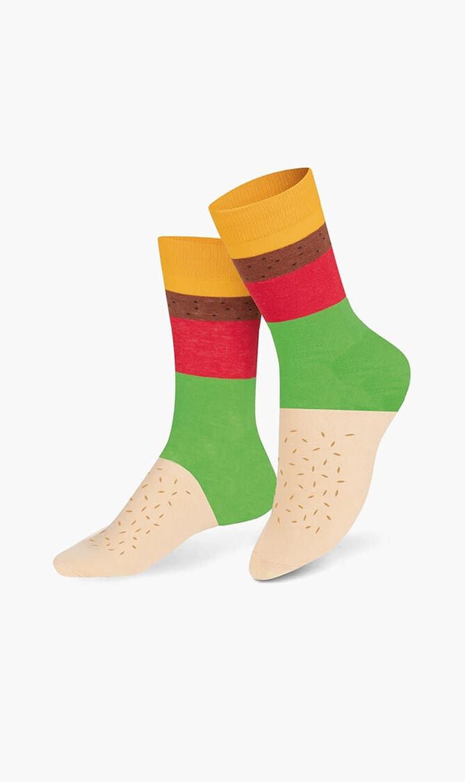 EMS SOCKS KIDS CHEESEBURGER