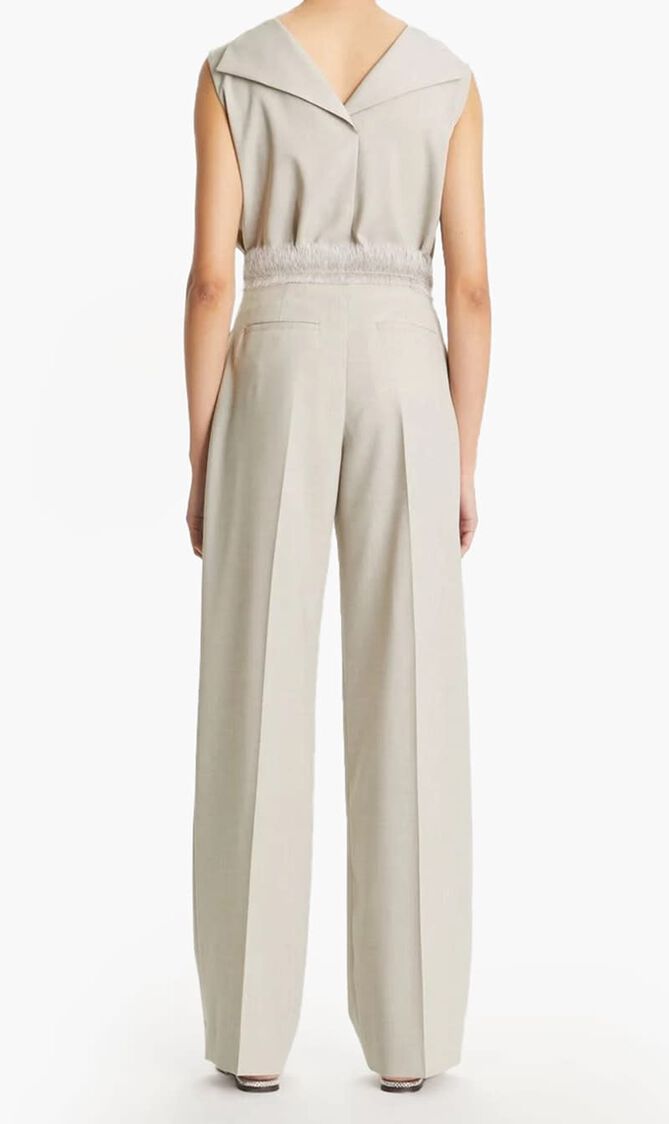 Neck Drapey Mélange Tank