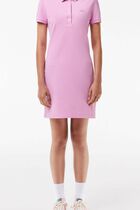 Stretch Pique Polo Dress