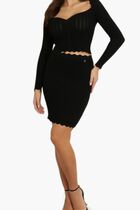 Pointelle Anjela Swtr Skirt