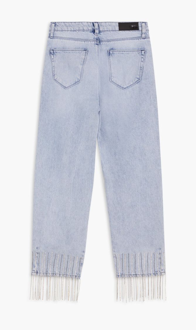 Rhinestones Style Denim