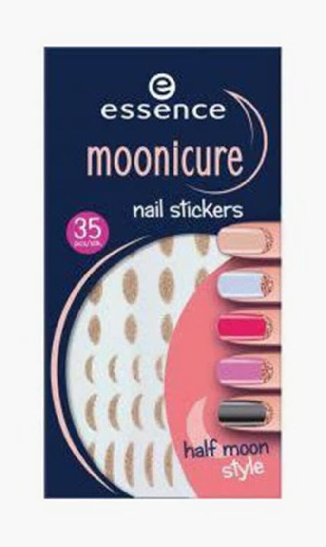 ESSENCE MOONICURE NAIL STICKERS HALF MOON GLAM