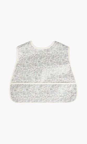 Adjustable Printed Coated Cotton Bib